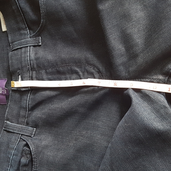 NYDJ Lift Tuck Technology Dark Wash Jeans Size 10P - Picture 11 of 14